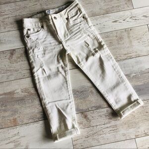 7 for all Mankind White Josefina Jeans Size 6 New!